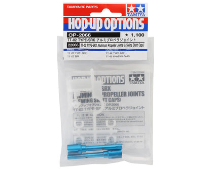 22066 Tamiya TT-02 Type Aluminum Propeller Joints (& Swing Shaft Caps)