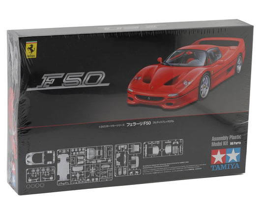 Tamiya 1/24 Ferrari F50 Sports Car Model Kit TAM24296