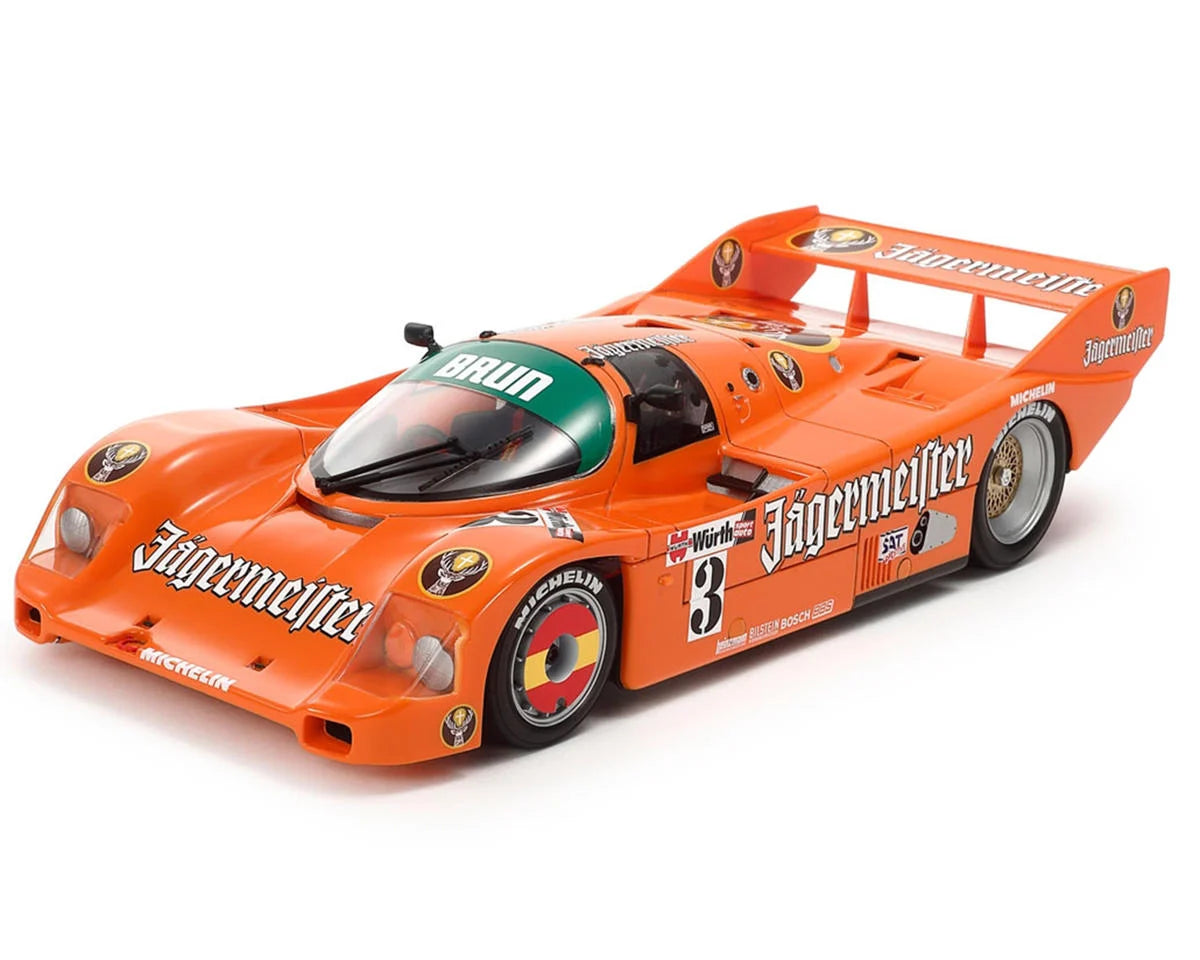 TAM24372 Tamiya 1/24 Porsche 962C Jagermeister Plastic Model Kit