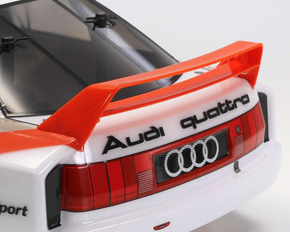 Tamiya TT-02 Audi 90 Quattro Racing 1/10 4WD Electric Touring Car Kit w/Pre-Painted Body (Red/White) (Limited Edition) - 47511