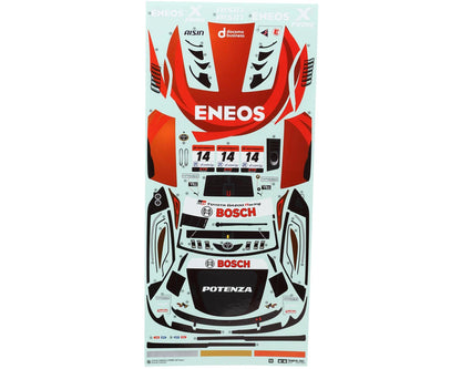 Tamiya 1/10 Eneos X Prime Toyota GR Supra Lightweight Touring Car Body Set (Clear) (Limited Edition) (TA-08/TC-01/BT-01/TT-02) - TAM47529