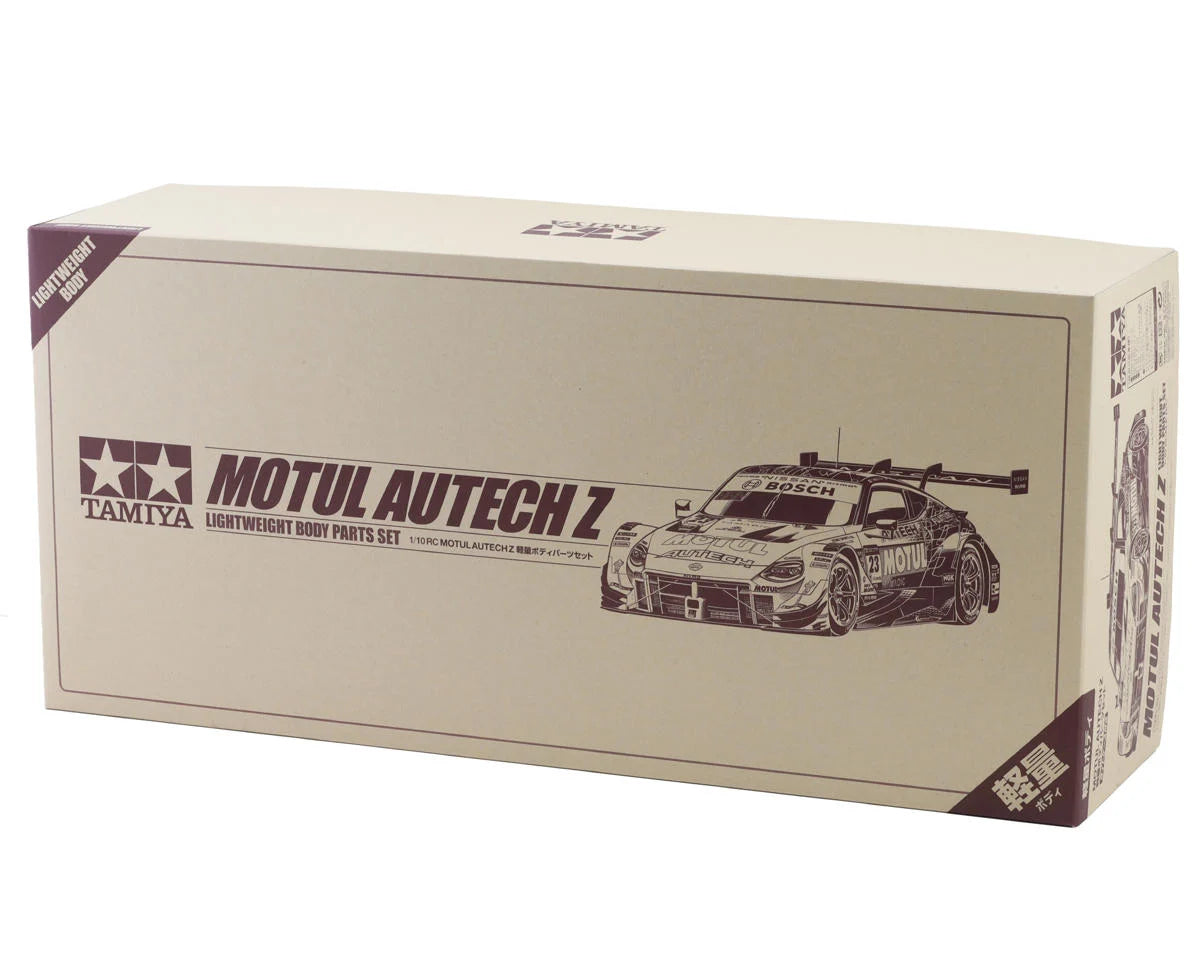 Tamiya Motul Autech Z 1/10 Lightweight Touring Car Body Set (Clear) (Limited Edition) (TA-08/TC-01/BT-01/TT-02) -  TAM47530