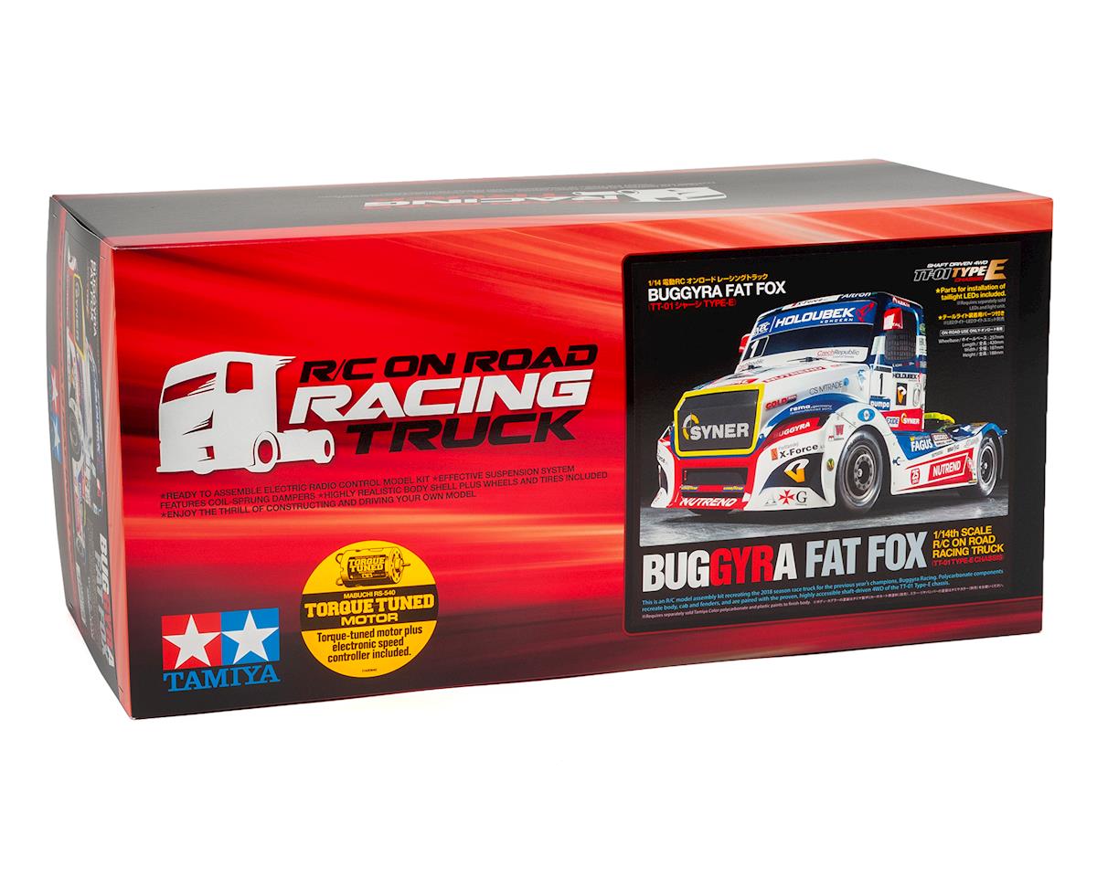 Tamiya Buggyra Fat Fox 1/14 4WD On-Road Euro Truck Kit (TT-01) - 58661-60A