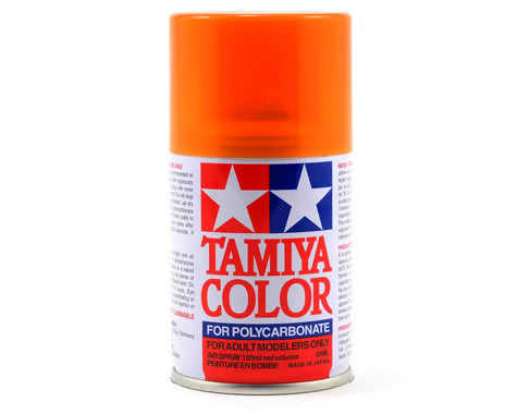 Tamiya PS-43 Translucent Orange Lexan Spray Paint (100ml) - TAM86043