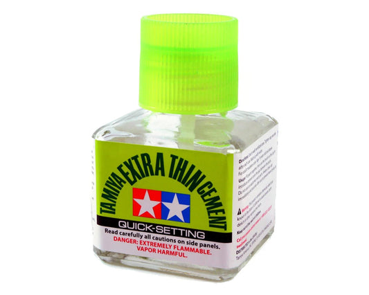 Tamiya Extra-Thin Quick-Setting Cement (40ml) - 87182