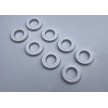 RX601 Reflex Racing Speed Dish Side Wheel Plate Set (22.0, 22.2, 22.4, 22.6) - White
