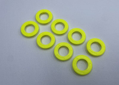 RX608Y Reflex Racing Speed Dish Side Wall Plate Set (22.40,22.60,22.80,23.00) - Yellow