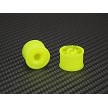 MR2089R14 PN Racing Mini-Z 2WD Machine Delrin Cut Yellow Formula 14x20mm Flanged Wheel R14