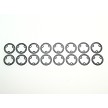 MR2085C0 PN Racing Mini-Z Carbon Slip Rings Full Set 22.0mm-23.4mm for MR2085 Wheel
