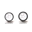 KSM724 PN Racing Mini-Z KS-M Compound RCP Low Profile Radial 14mm Tire Soft (2pcs)