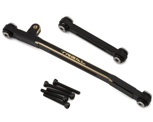 X003C2HKTD Treal Hobby Axial SCX24 Brass Steering Linkage Set (10g) (Black)