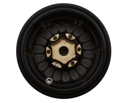 X004IO8O85 Treal 1.0 Brass Beadlock Crawler Wheel Rims (4P) Hubs Removable (Type D)