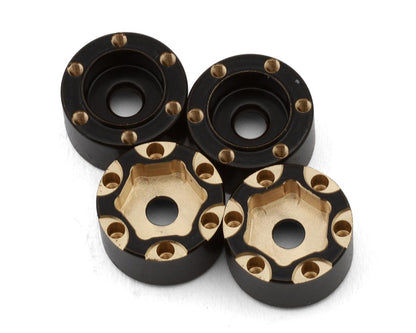 X004IO8O85 Treal 1.0 Brass Beadlock Crawler Wheel Rims (4P) Hubs Removable (Type D)