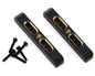 X002XXFWZL Treal Hobby Axial SCX24 Brass Boulder Bars (Black) (2) (7.9g)