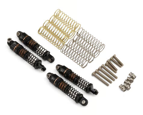 Treal Hobby Axial SCX30 23mm Aluminum Threaded Oil-fillable Long-Travel Shocks (Bronze) (4) - TLHTSCX30-107