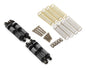 Treal Hobby Axial SCX30 26mm Aluminum Threaded Oil-fillable Long-Travel Shocks (Silver) (4) - TLHTSCX30-117