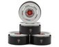 Treal Hobby 1.9" Aluminum Retro-Style Vintage Wagon Crawler Beadlock Wheels (132.5g) (White) (4) - TLHTWHEEL-192
