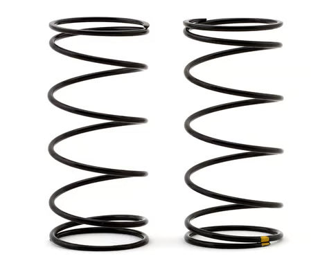 Front Springs, Yellow, 3.95lbs,13mm (2) - TLR-1204