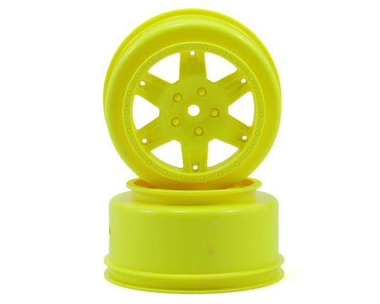 TLR7004 Losi Wheel, Yellow (2): 22SCT