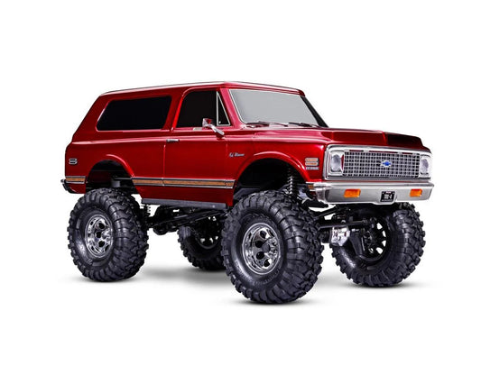 Traxxas TRX-4 1/10 High Trail Edition RC Crawler w/'72 Chevy K5 Blazer Body (Red) & TQi 2.4GHz Radio 92086-4-RED