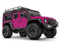 Traxxas TRX-4M® 1/18 RTR Electric Rock Crawler w/Land Rover Defender Body (Pink) w/TQ™ 2.4GHz Radio