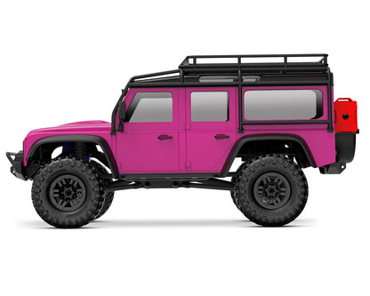 Traxxas TRX-4M® 1/18 RTR Electric Rock Crawler w/Land Rover Defender Body (Pink) w/TQ™ 2.4GHz Radio
