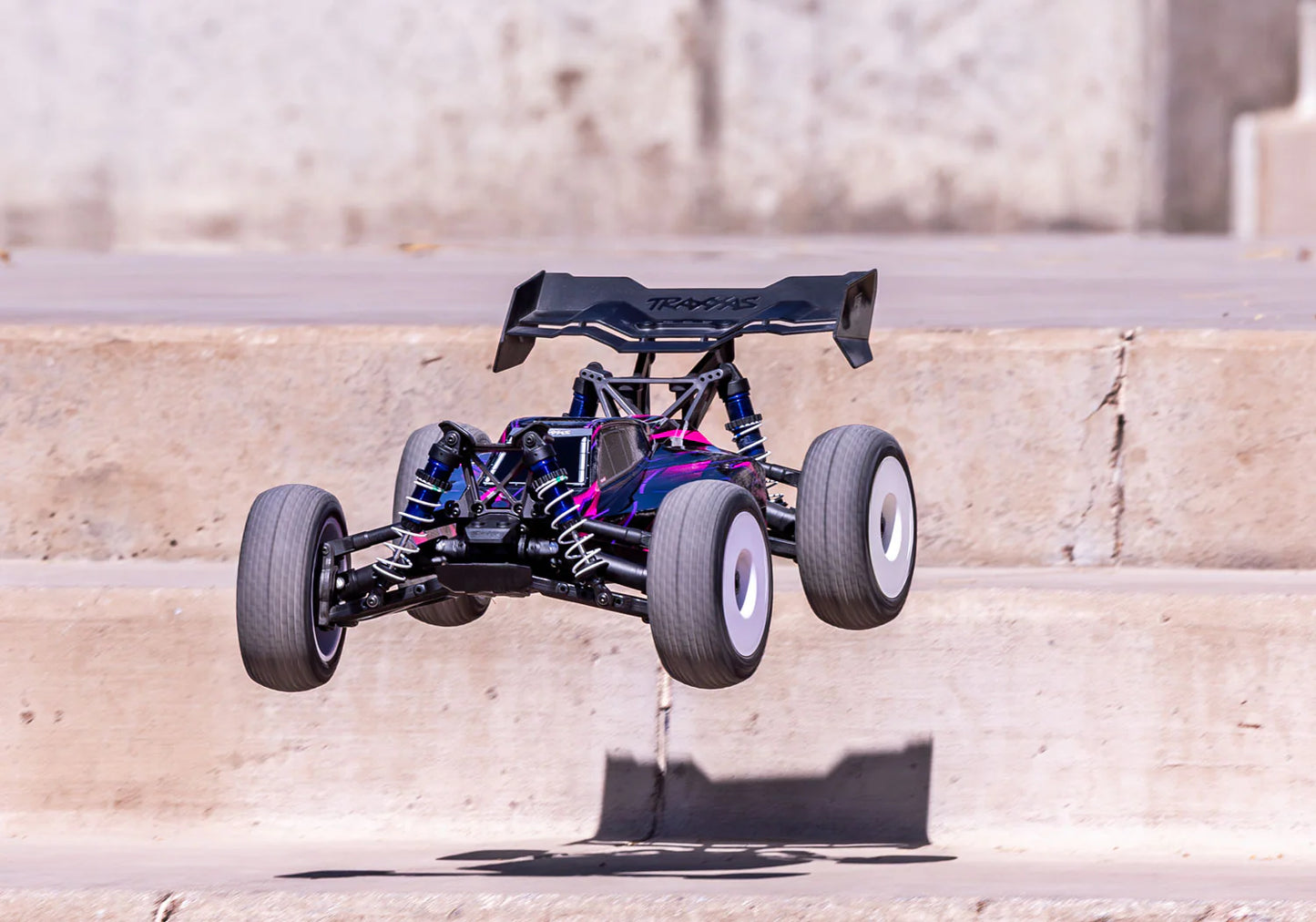 Traxxas Jato® 4x4 VXL 1/10 Brushless Electric Racing Buggy (Pink) w/TQi 2.4GHz Radio & Link Module - 90386-4-PINK