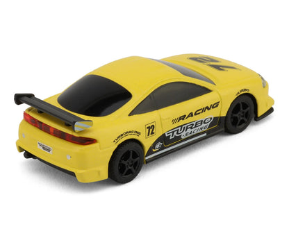 Turbo Racing C72-N 1/76 RTR Electric 2WD Micro On-Road RC Car (Yellow) w/2.4GHz Radio & Battery - TRJ-C72-N