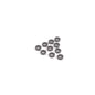 U7711 Schumacher Black M3 Alloy washers