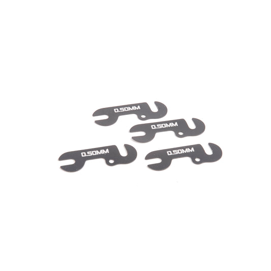 U7920 Schumacher Alloy Ride Height Spacer 0.5mm - Atom 2 (pk4)