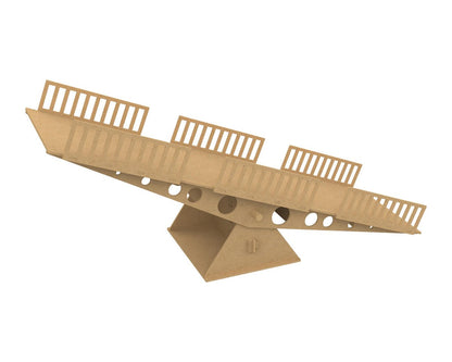 UDI RC 1/24-1/18 Wooden Crawler Course Set - SeeSaw - UDICX24-PP02