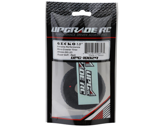 UpGrade RC Micro Gecko 1.0" Class 2 Gecko-Inspired Pin-Style Micro Crawler Tires (Super Soft) (2) (64mm OD) -  UPG-10029
