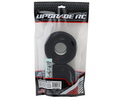 UpGrade RC Gecko 2.2" Ultra Comp Rock Crawler Tires (5.5" O.D.) (2) (Super Soft) - UPG-10031