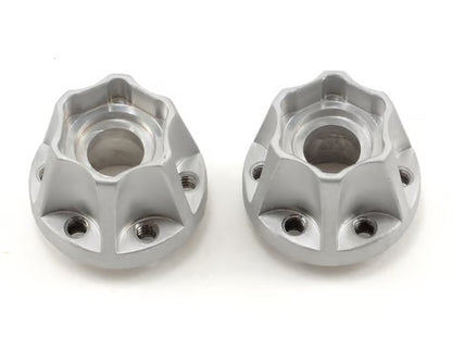 Vanquish Products SLW 600 Hex Hub Set (Silver) (2) (0.600" Width) - VPS01039