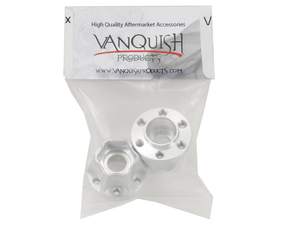 Vanquish Products SLW 600 Hex Hub Set (Silver) (2) (0.600" Width) - VPS01039