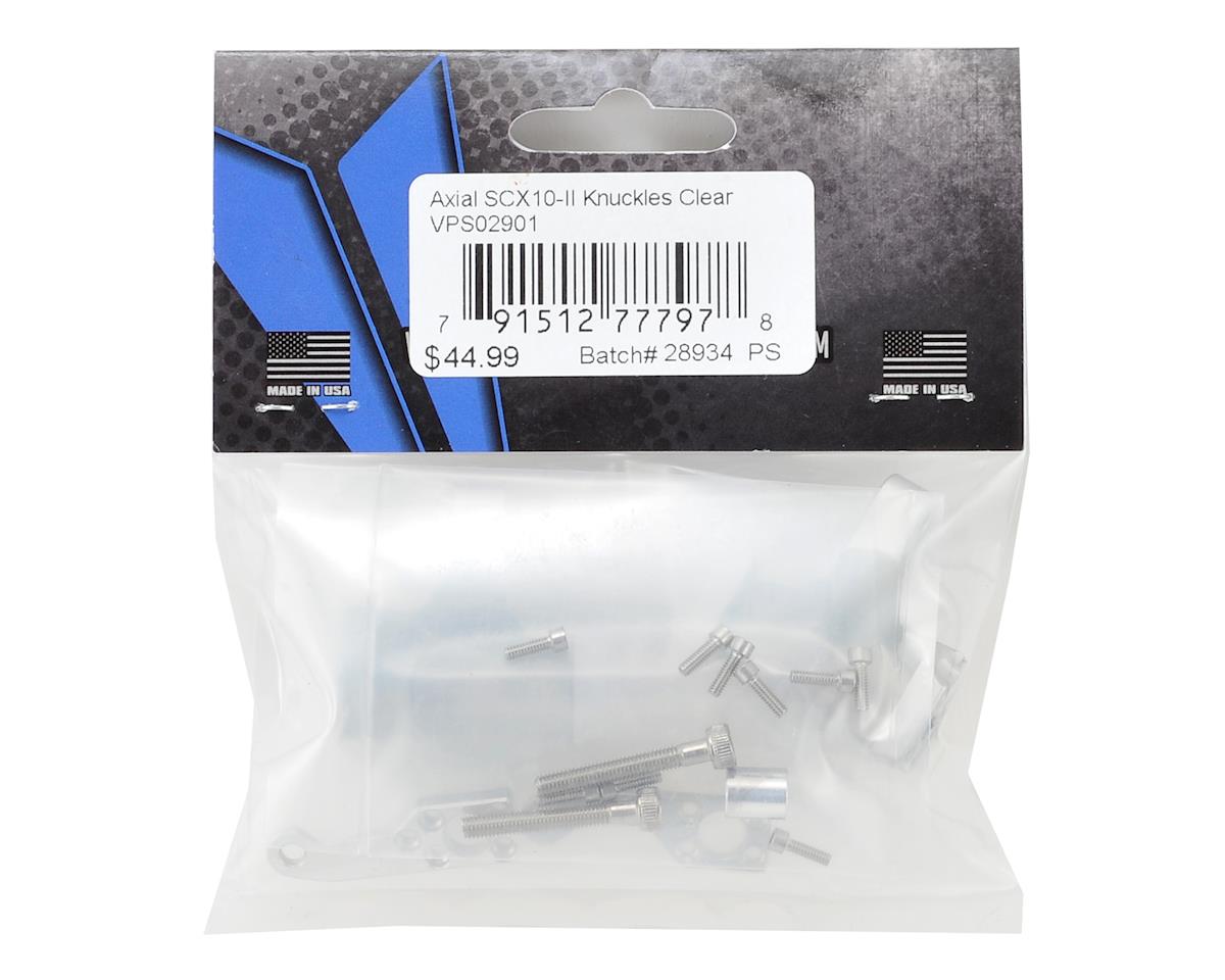Vanquish Products Axial SCX10 II Steering Knuckles (Silver)  - VPS02901