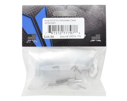 Vanquish Products Axial SCX10 II Steering Knuckles (Silver)  - VPS02901