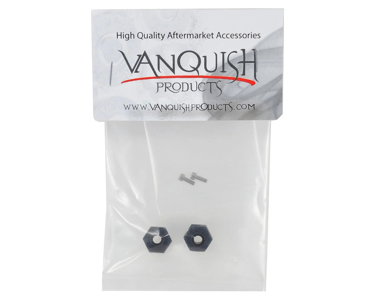 Vanquish 12mm Hex Black Anodized - VPS07082