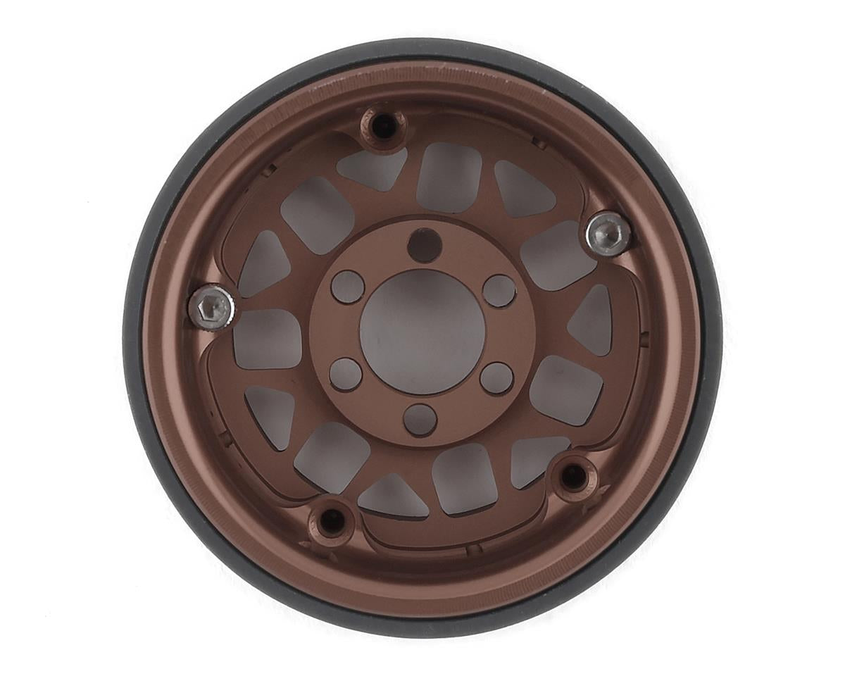 Vanquish Products KMC XD127 Bully 2.2" Beadlock Crawler Wheels (Bronze) (2) - VPS07716