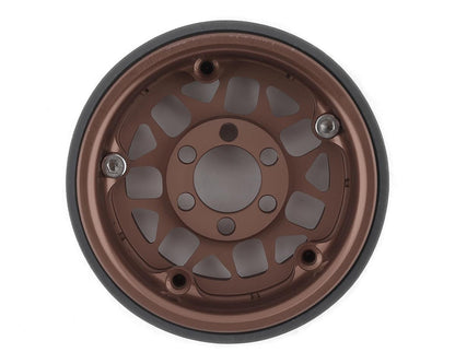 Vanquish Products KMC XD127 Bully 2.2" Beadlock Crawler Wheels (Bronze) (2) - VPS07716