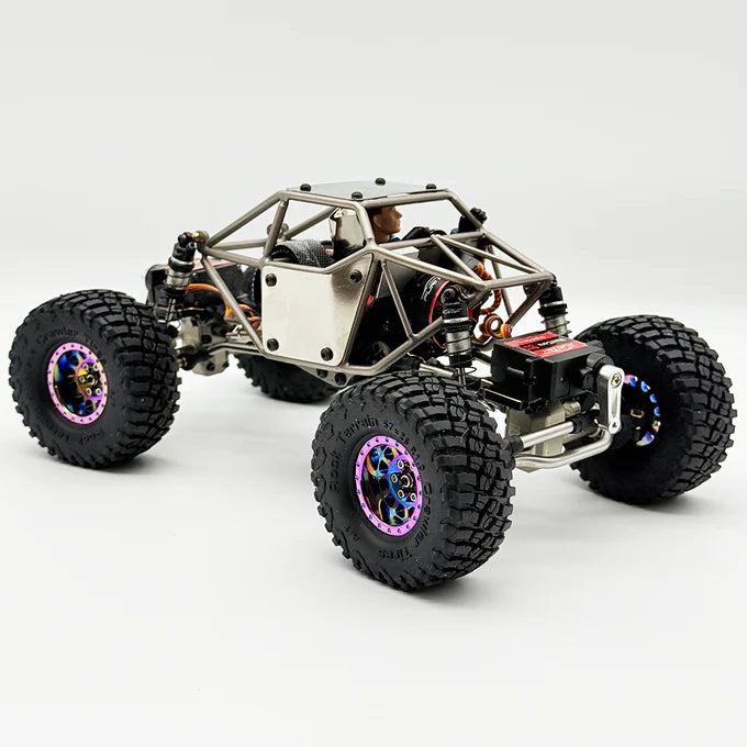 Furitek Titan Buggy Ultimate 24 4WS ARTR 1/24 4WD Brushless Rock Crawler w/Active Pro 4WS & Micro Tesla DigiBoard - FUR-2778