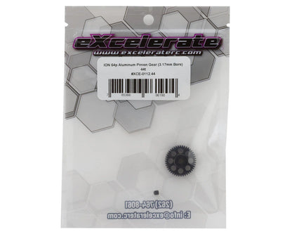 eXcelerate ION Aluminum 64p Pinion Gear (3.17mm Bore) (44T) - XCE-0112.44