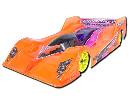 eXcelerate MACH "MD" Medium Down Force 1/12 On-Road Pan Car Body (Clear) (.020) - XCE-0516.020