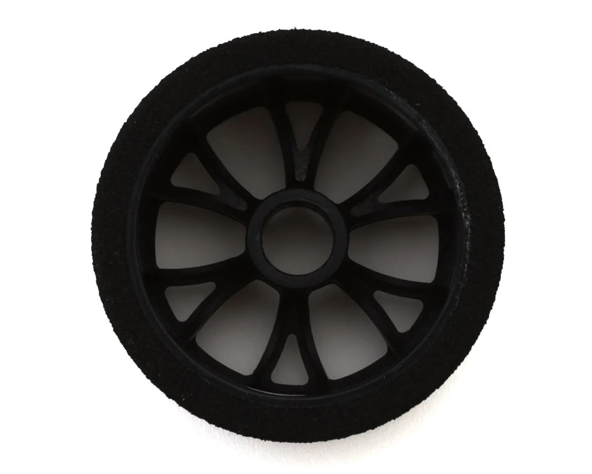 eXcelerate "N" Compound 1/12 Pan Car Front Natural Foam Pre-Mounted Tires (Magenta) (2) - XCE-3009-MA