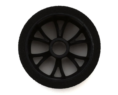 eXcelerate "N" Compound 1/12 Pan Car Front Natural Foam Pre-Mounted Tires (Magenta) (2) - XCE-3009-MA