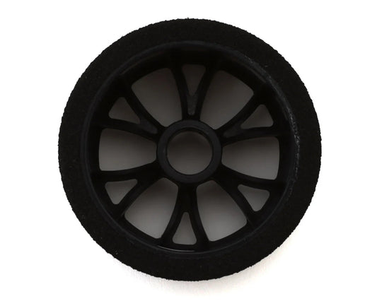 eXcelerate "N" Compound 1/12 Pan Car Front Natural Foam Pre-Mounted Tires (Magenta) (2) - XCE-3009-MA