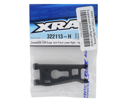 XRAY Composite LSM Susp. Arm Front Lower Right - Hard - 322113-H