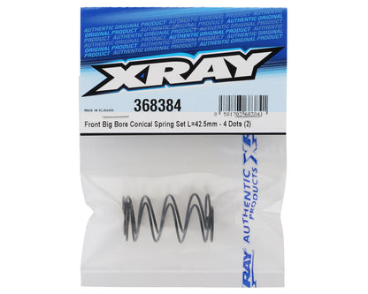 368384 X-ray Front Big Bore Conical Spring Set (4 Dot) - L=42.5mm