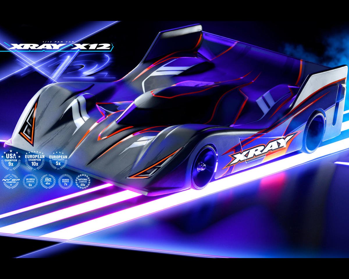 XRAY X12 2026 1/12 Electric On-Road Competition Pan Car Kit - 370022