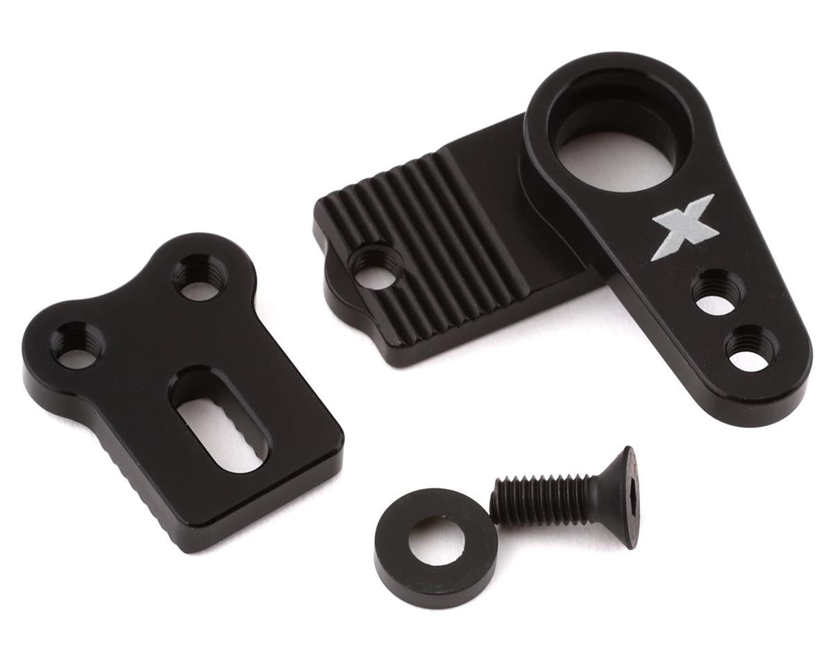 372541-K X-Ray X1 Aluminum Adjustable Steering Arm Set - Black